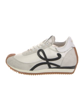 Loewe Suede Printed Sneakers