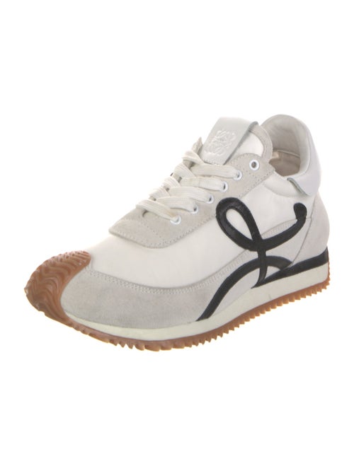 Loewe Suede Printed Sneakers