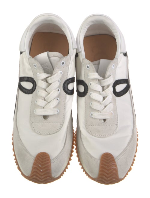 Loewe Suede Printed Sneakers