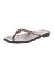 Loewe Leather Flip Flops