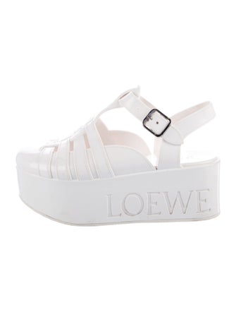 Loewe PVC Slingback Flats