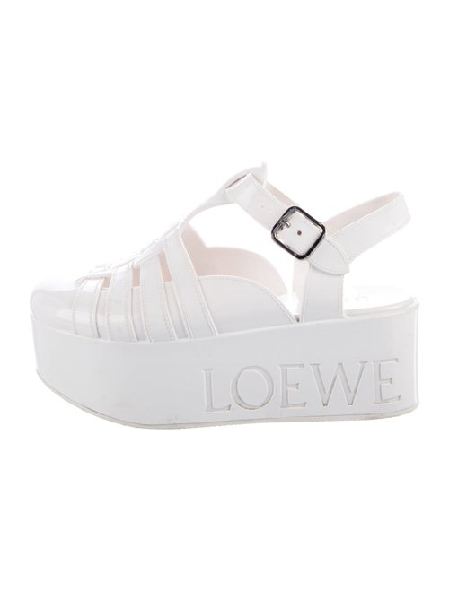 Loewe PVC Slingback Flats