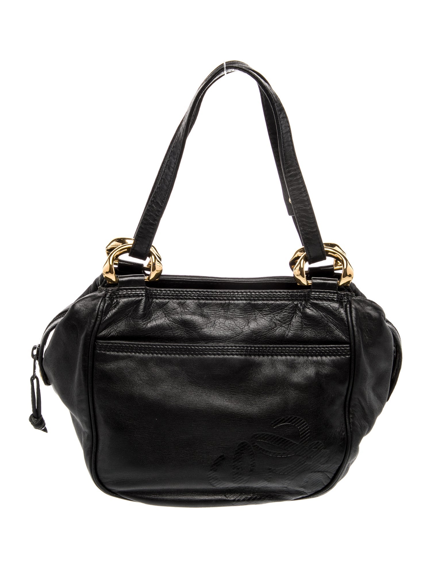 Loewe Leather Top Handle Bag Vintage