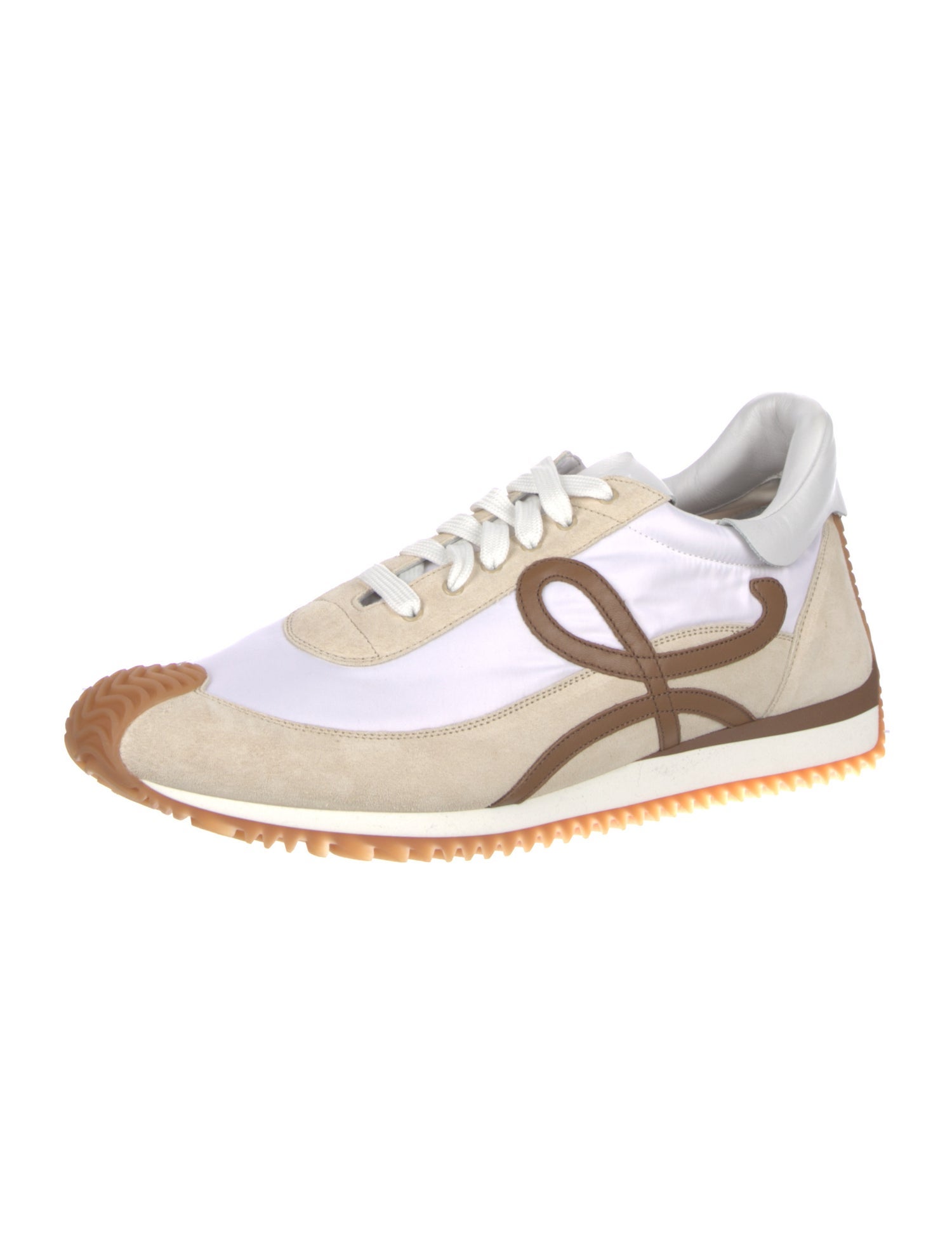 Loewe Suede Printed Sneakers w/ Tags