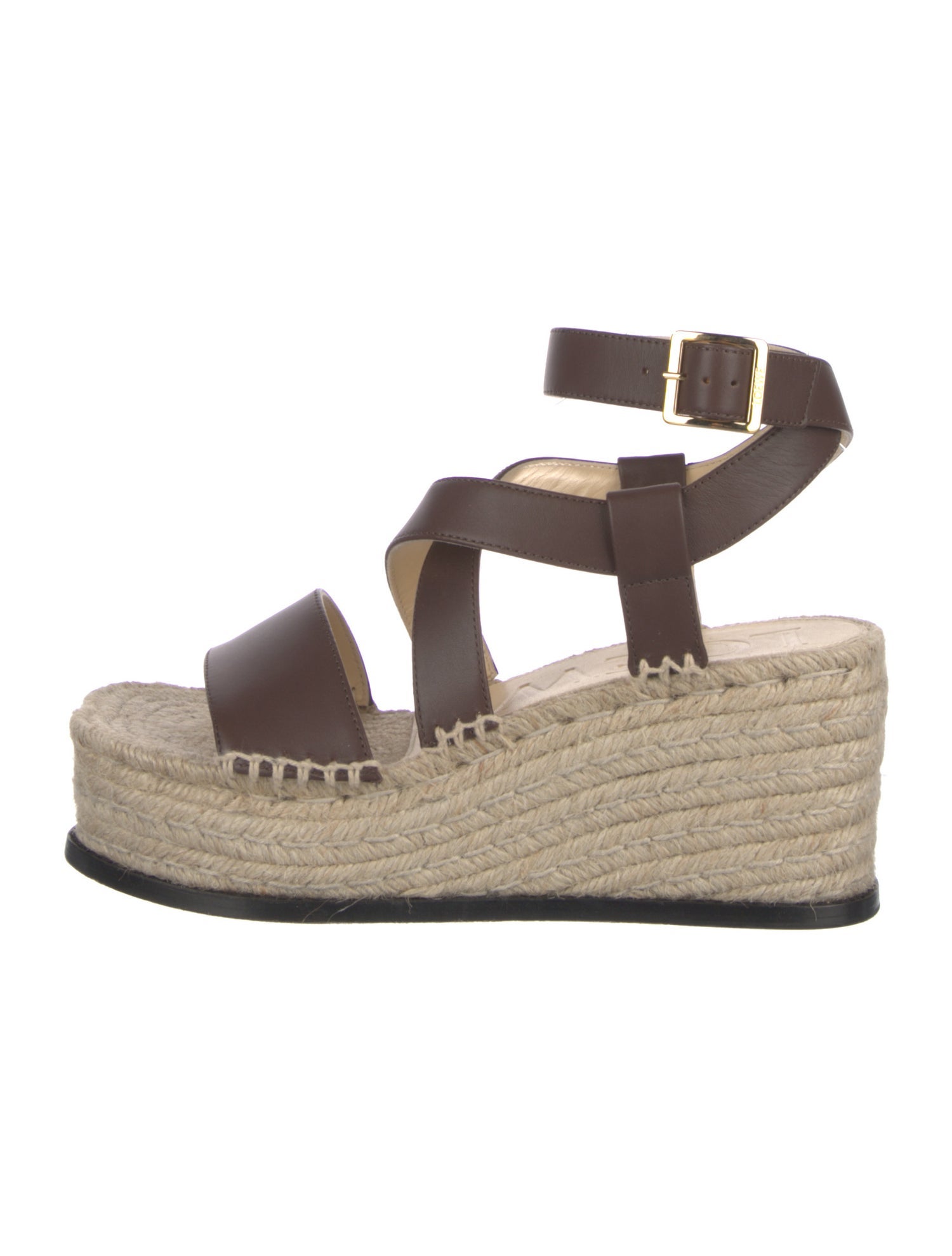 Loewe Leather Braided Accents Espadrilles