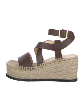 Loewe Leather Braided Accents Espadrilles