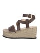 Loewe Leather Braided Accents Espadrilles