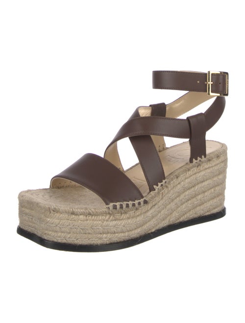 Loewe Leather Braided Accents Espadrilles