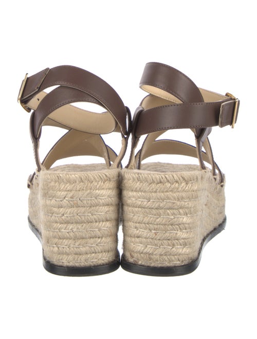 Loewe Leather Braided Accents Espadrilles