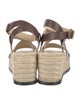 Loewe Leather Braided Accents Espadrilles