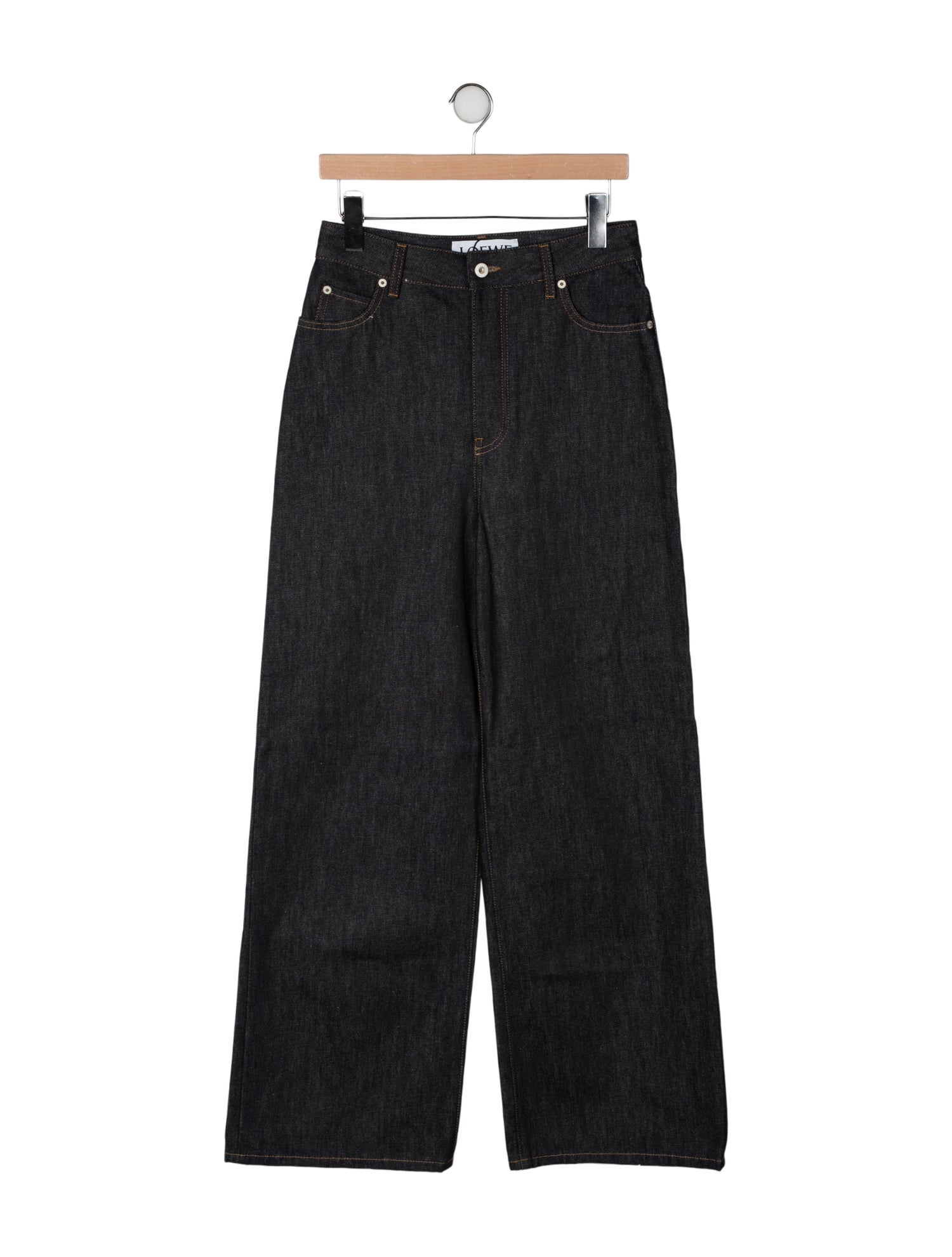 Loewe High-Rise Wide Leg Jeans