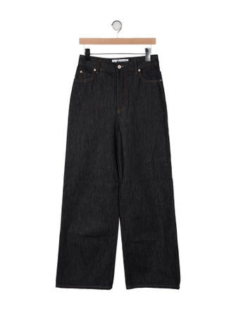 Loewe High-Rise Wide Leg Jeans