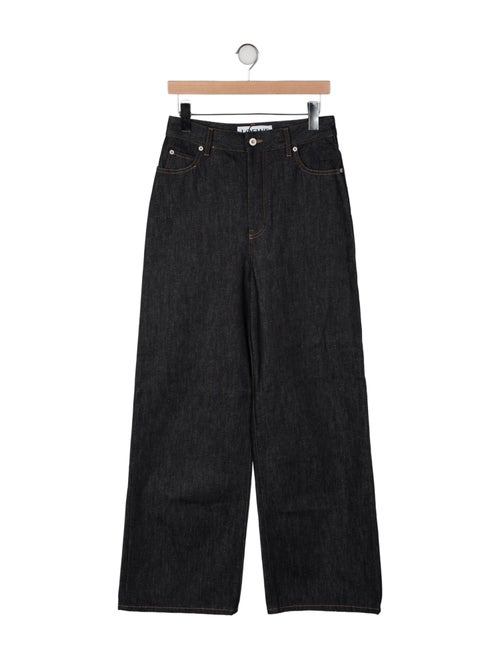 Loewe High-Rise Wide Leg Jeans