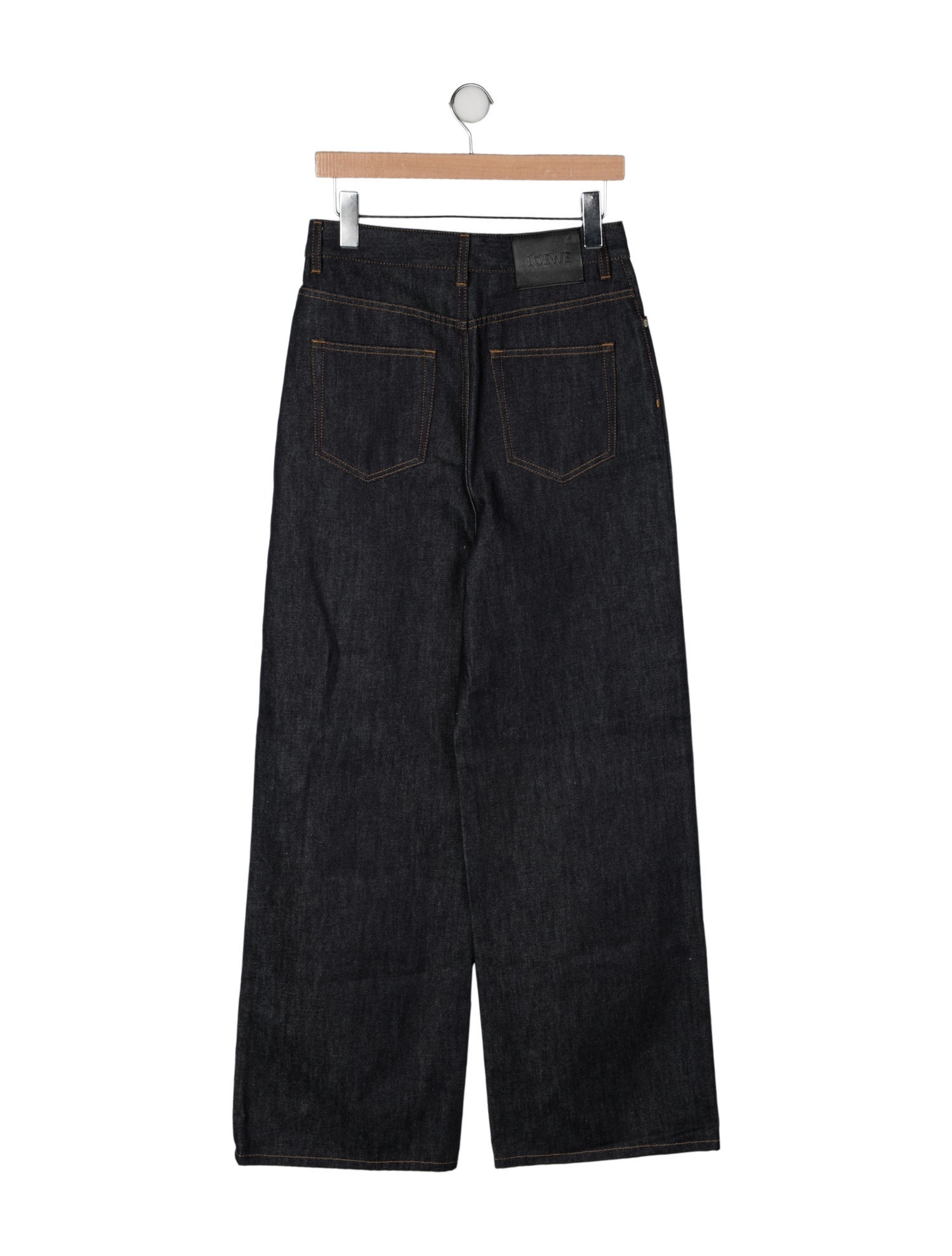 Loewe High-Rise Wide Leg Jeans