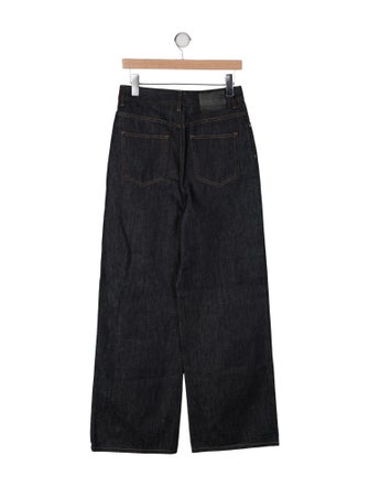 Loewe High-Rise Wide Leg Jeans