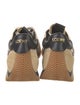 Loewe Suede Colorblock Pattern Sneakers