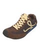 Loewe Suede Printed Athletic Sneakers