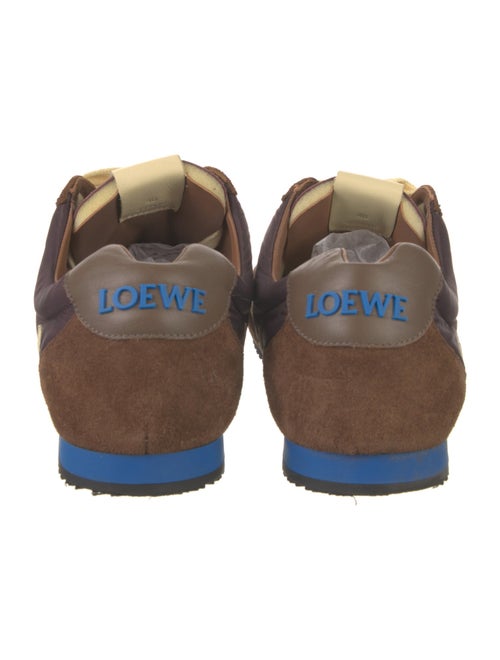 Loewe Suede Printed Athletic Sneakers