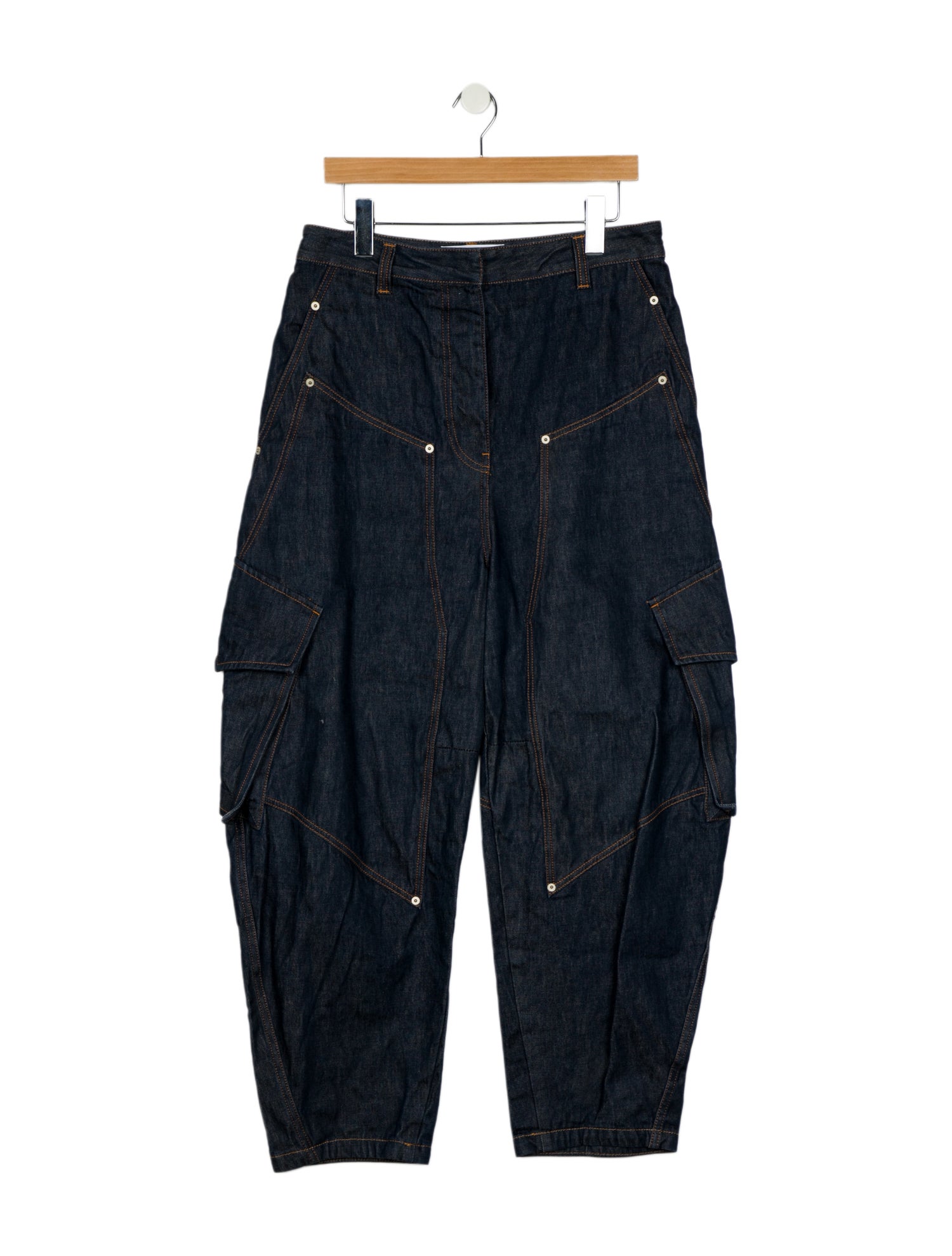 Loewe High-Rise Straight Leg Jeans