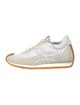 Loewe Suede Colorblock Pattern Sneakers