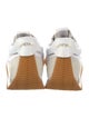 Loewe Suede Colorblock Pattern Sneakers