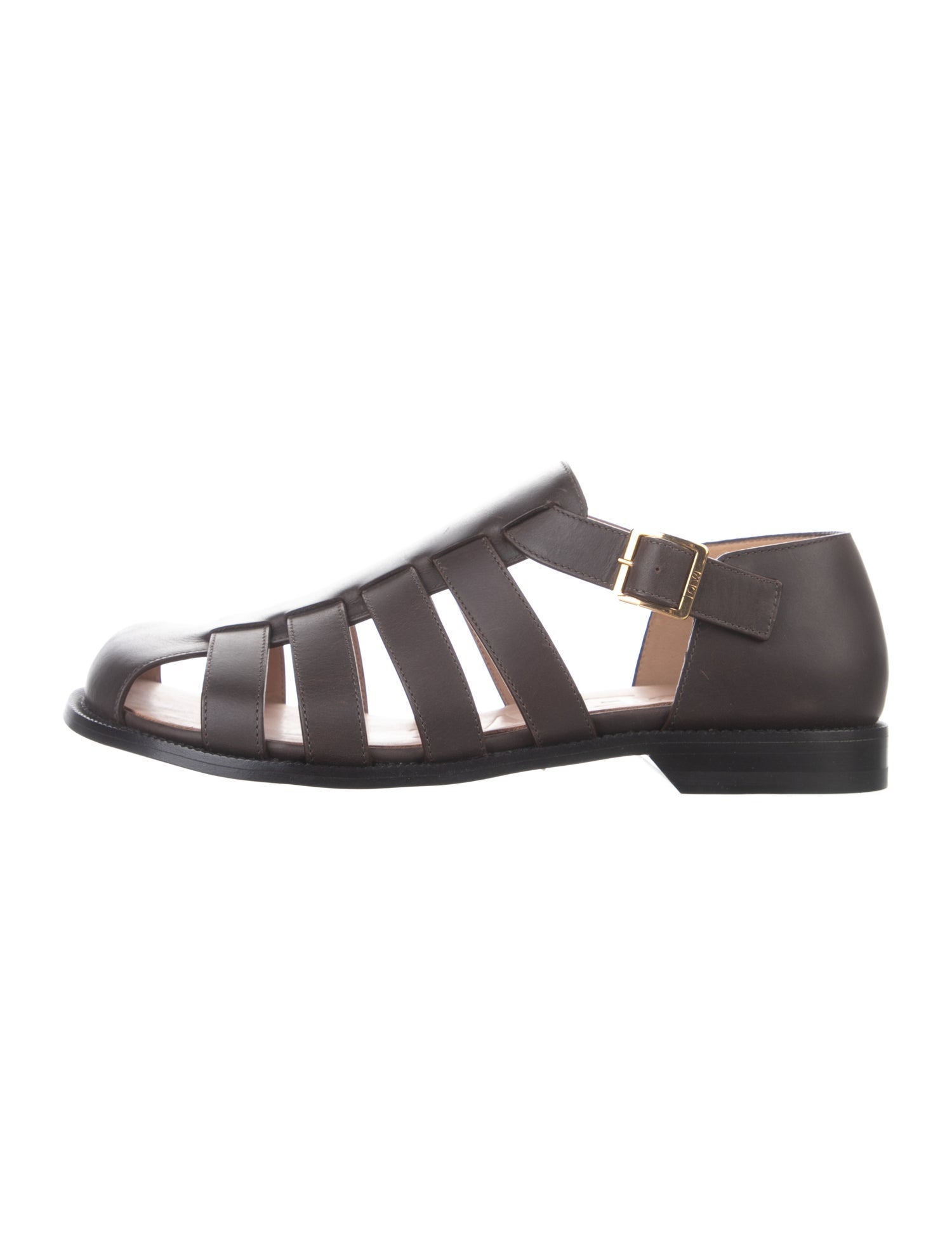 Loewe Leather Sandals w/ Tags