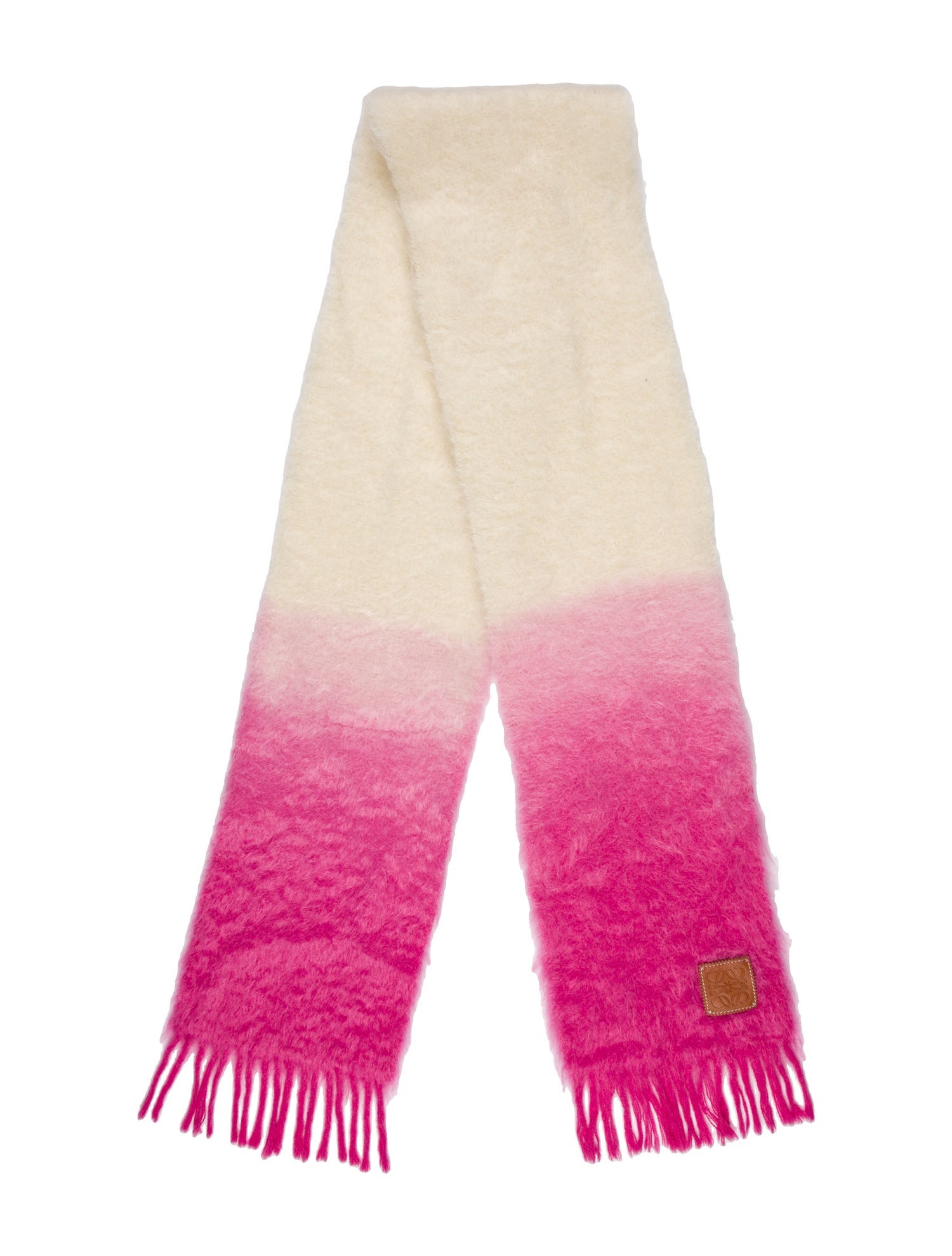 Loewe Colorblock Pattern Scarf