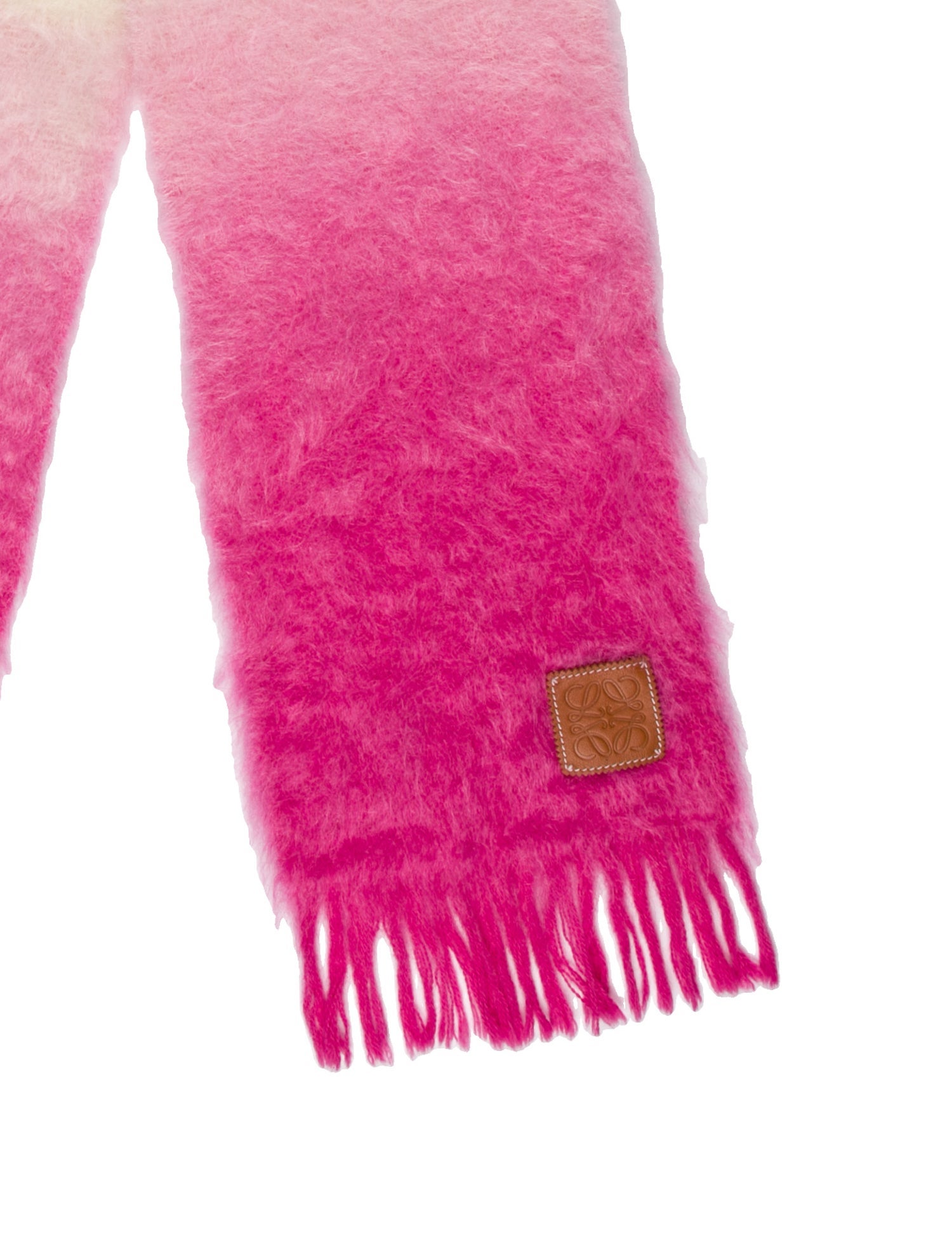 Loewe Colorblock Pattern Scarf