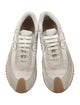 Loewe Suede Colorblock Pattern Sneakers