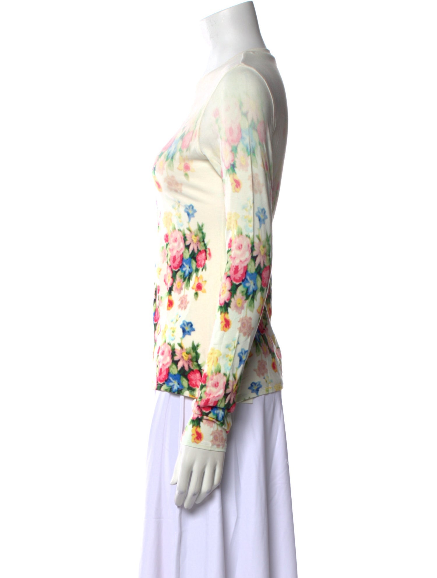 Loewe Floral Print Floral Print Blouse w/ Tags