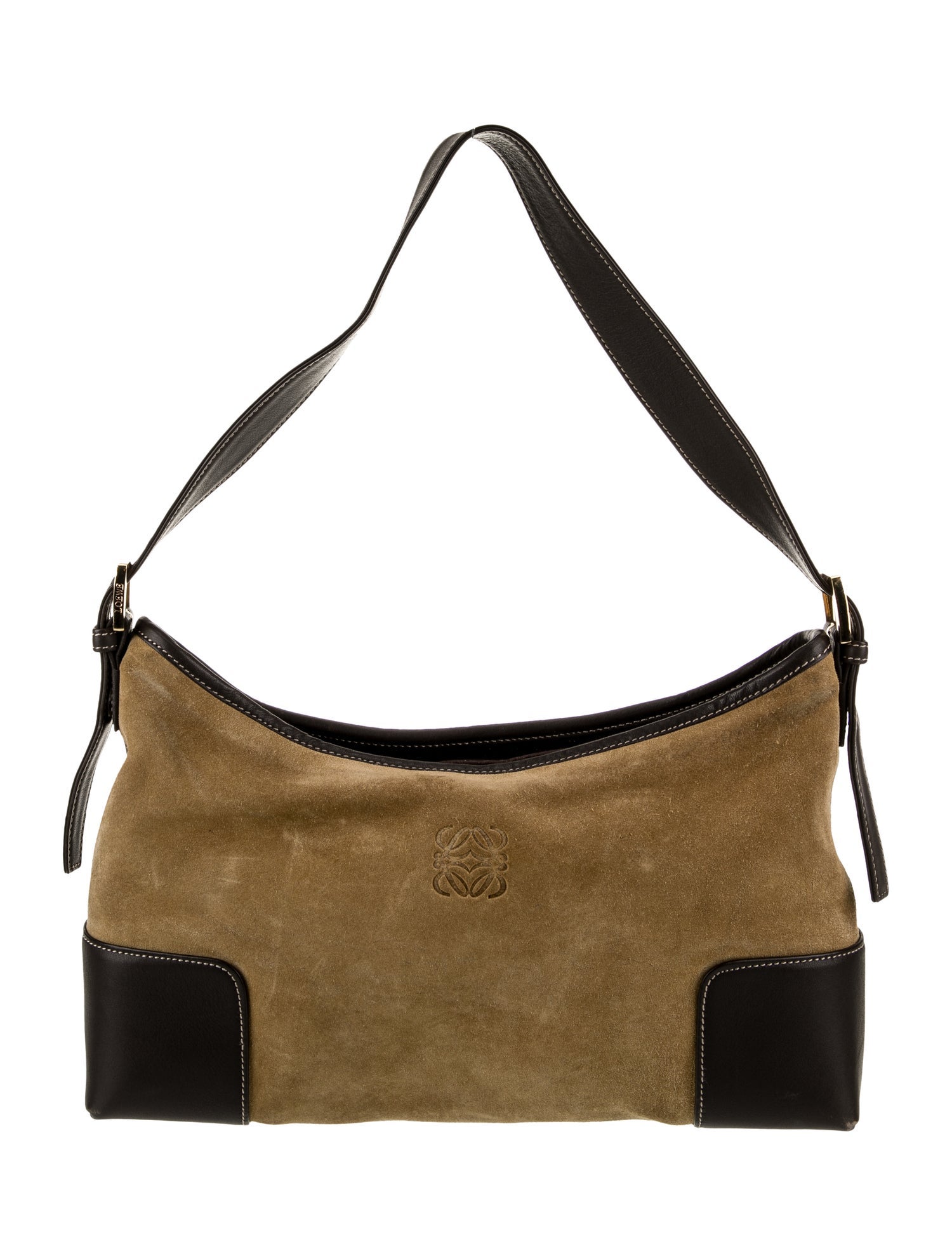 Loewe Suede Shoulder Bag
