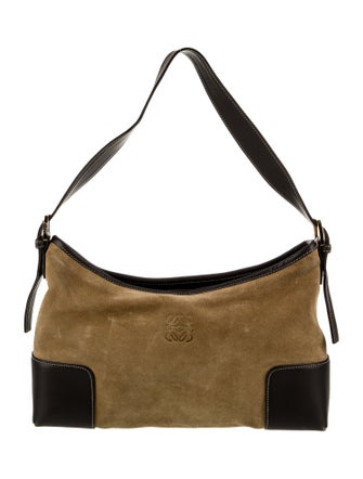 Loewe Suede Shoulder Bag