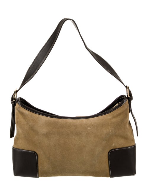 Loewe Suede Shoulder Bag