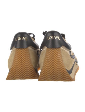 Loewe Suede Printed Athletic Sneakers