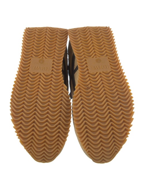 Loewe Suede Printed Athletic Sneakers