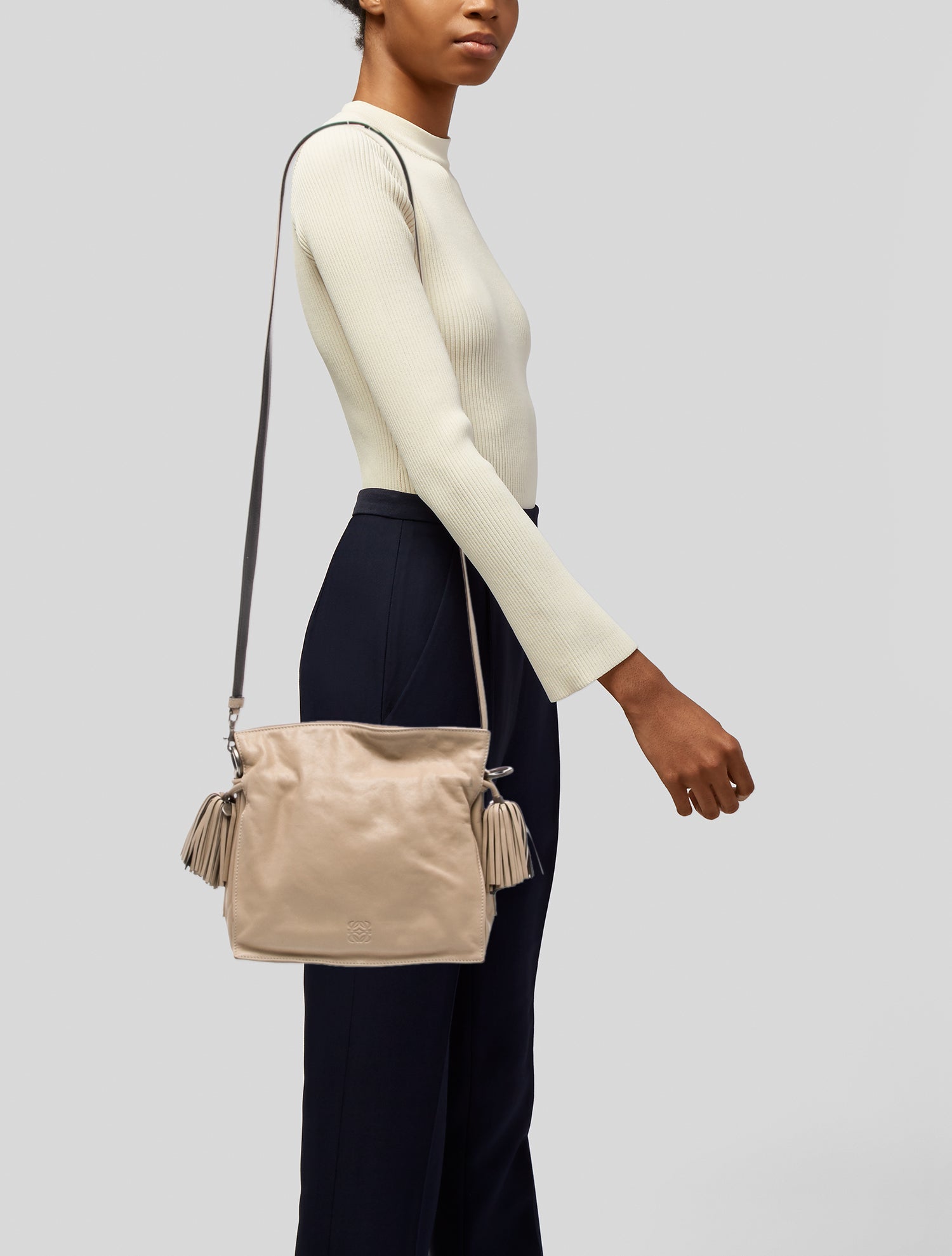 Loewe Leather Flamenco Tassel Vintage