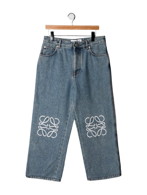 Loewe Anagram Wide Leg Jeans