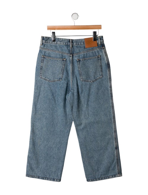 Loewe Anagram Wide Leg Jeans