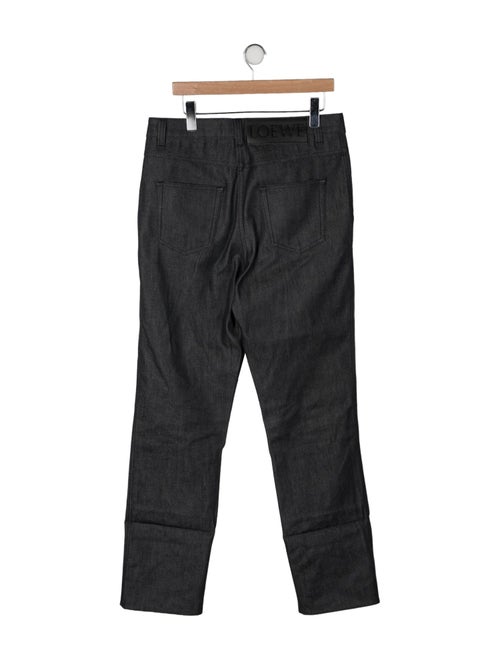 Loewe High-Rise Straight Leg Jeans