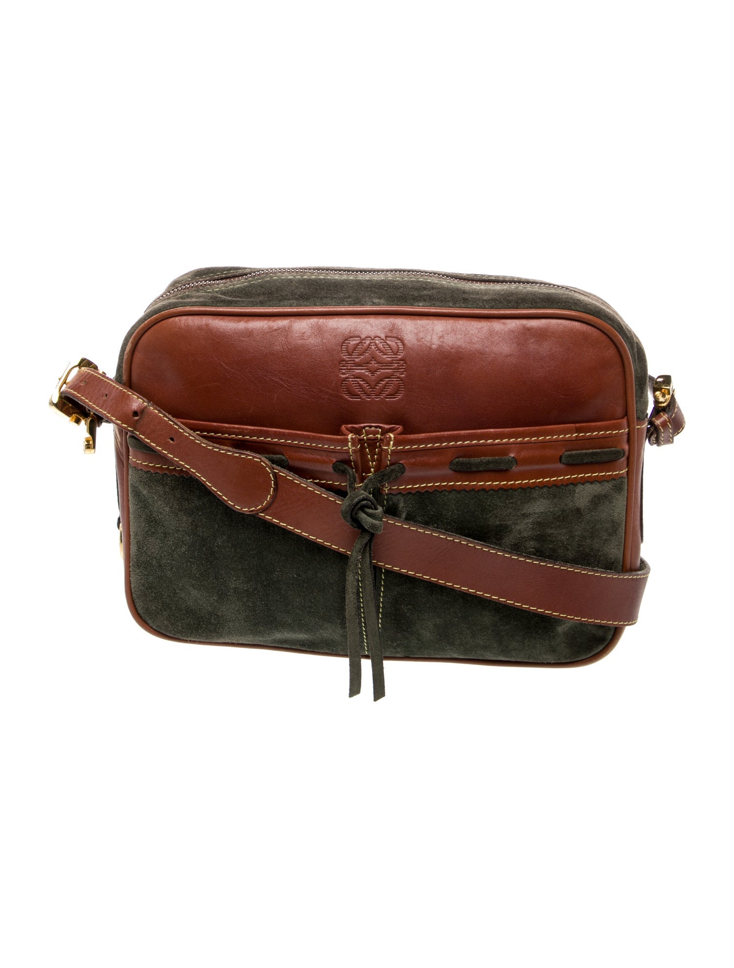 Loewe Suede Anagram Vintage