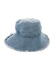 Loewe Denim Raw edge Bucket Hat