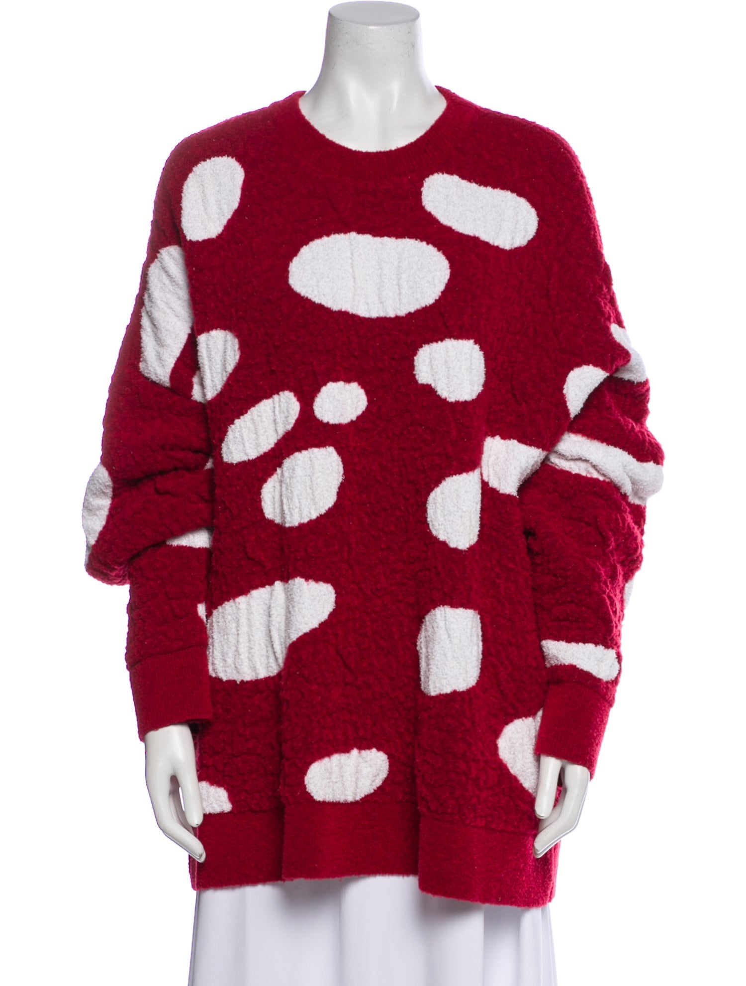 Loewe Wool Polka Dot Print Tunic