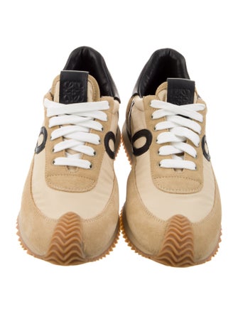 Loewe Suede Printed Sneakers