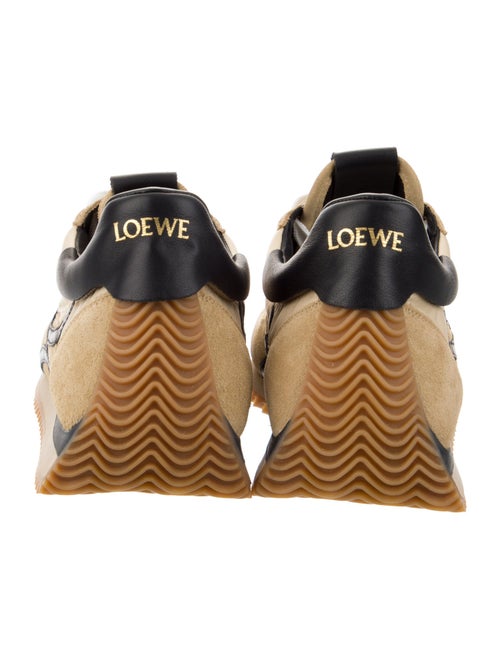 Loewe Suede Printed Sneakers