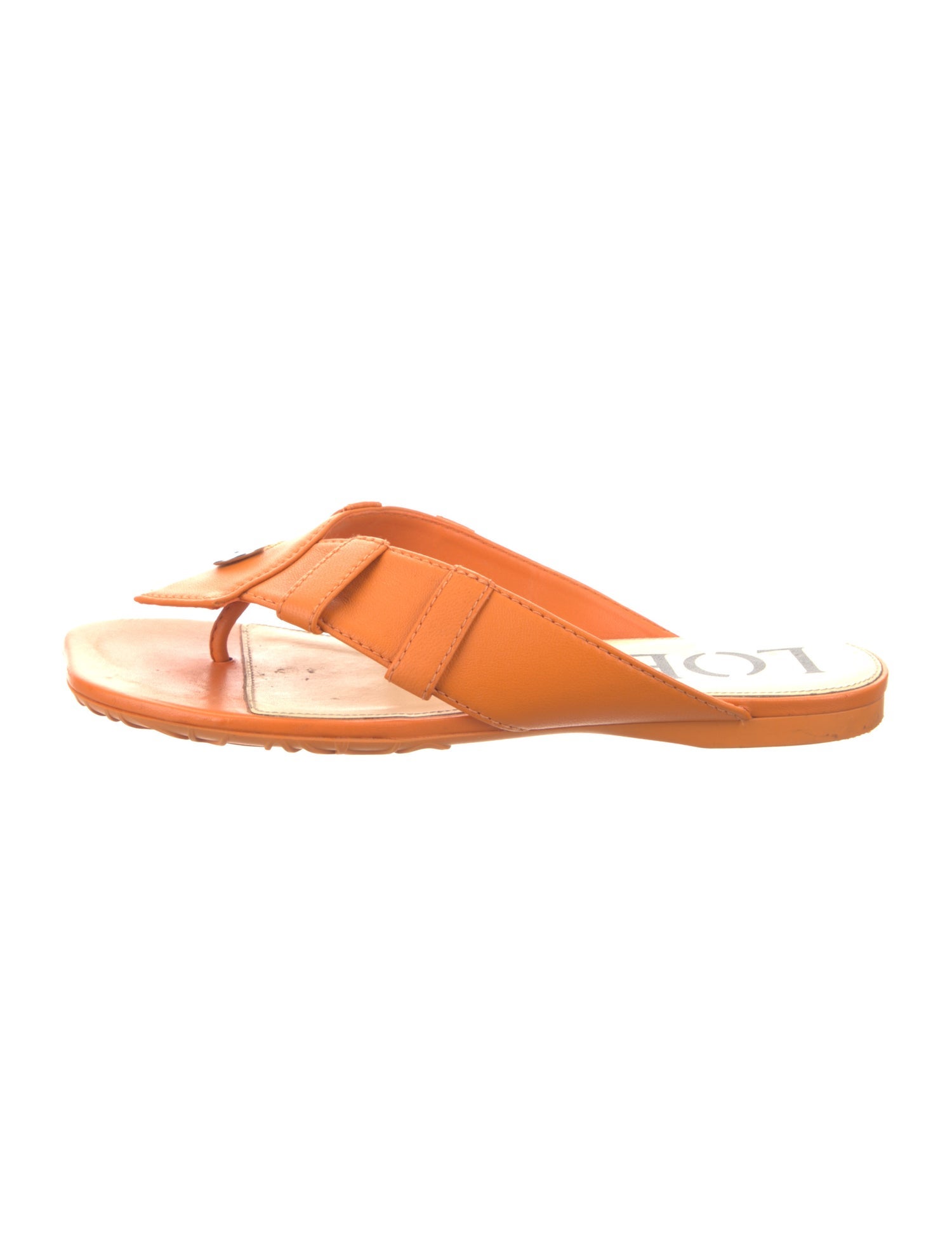 Loewe Leather Slides