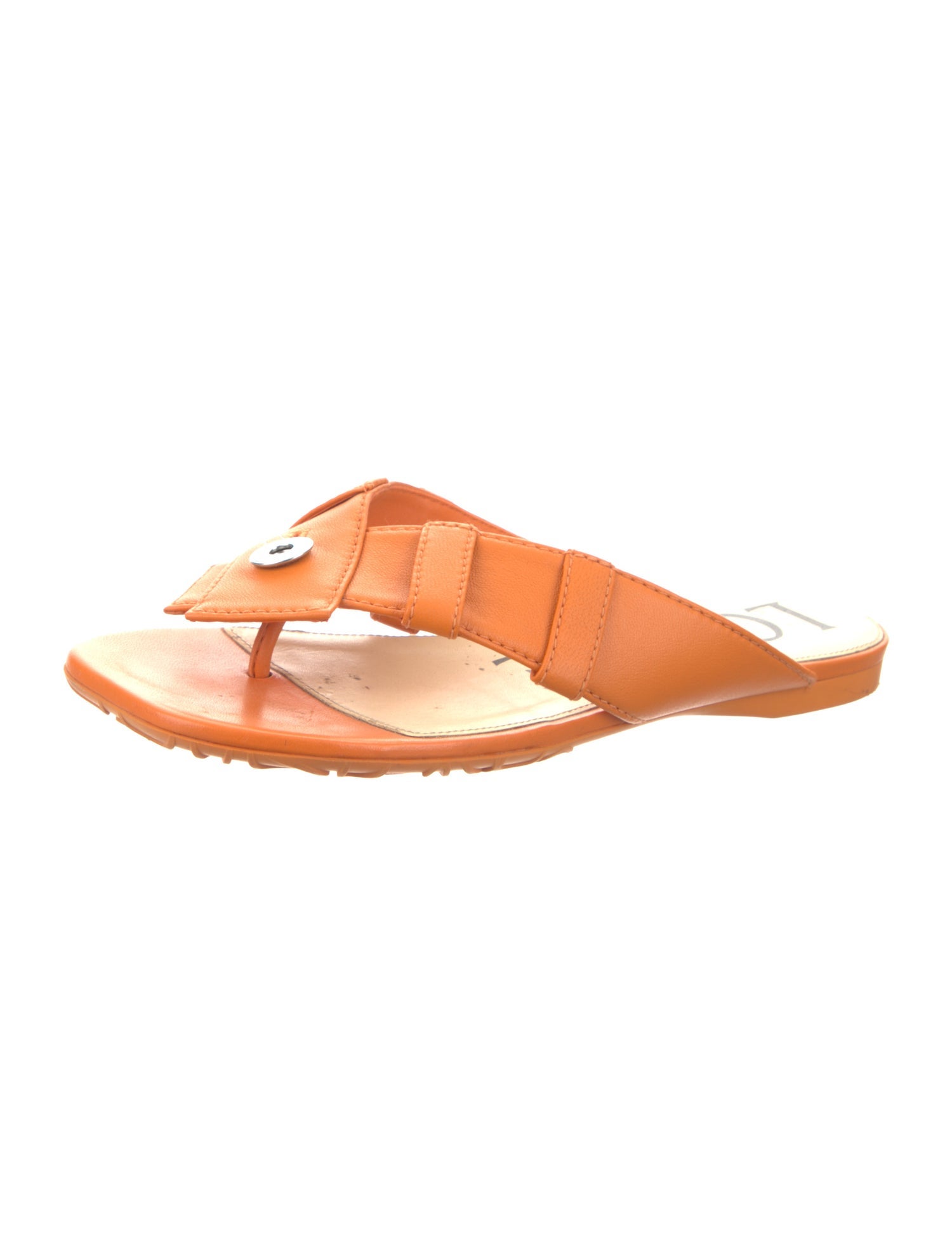 Loewe Leather Slides