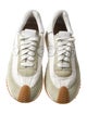 Loewe Suede Leather Trim Embellishment Sneakers