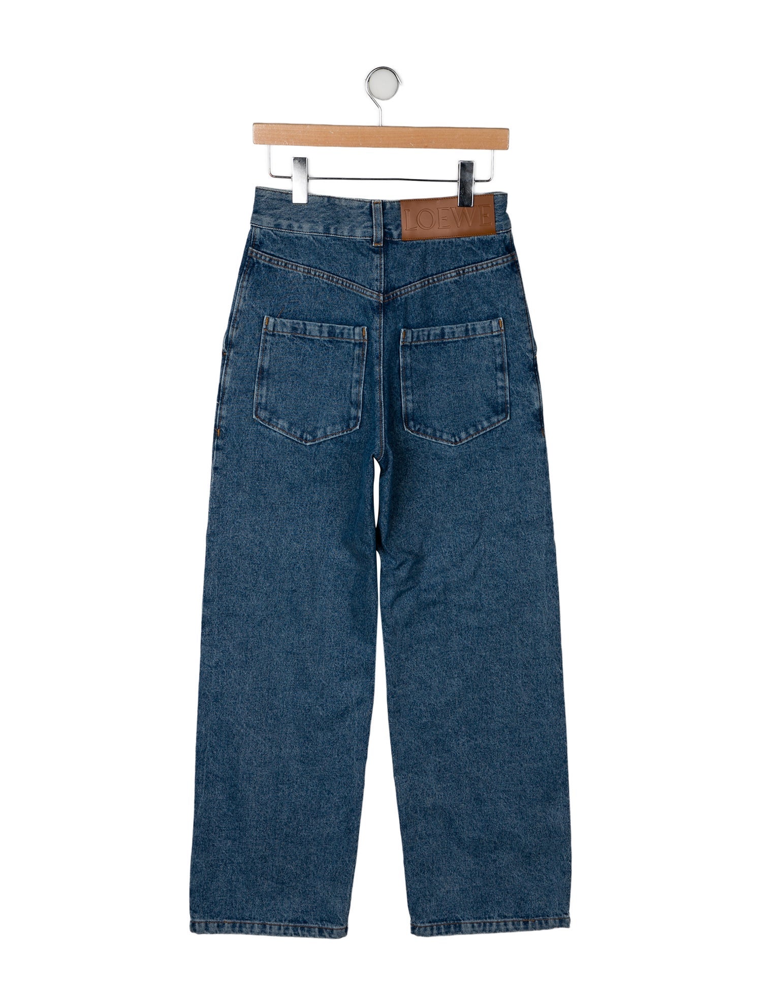 Loewe Anagram Wide Leg Jeans