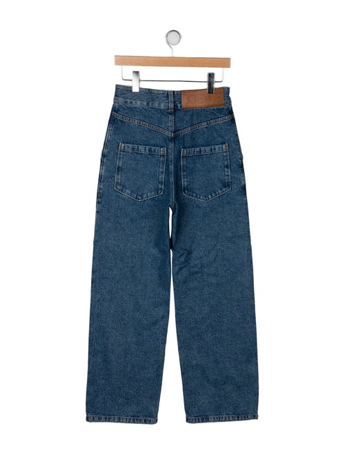 Loewe Anagram Wide Leg Jeans