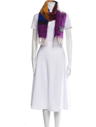 Loewe Mohair Printed Scarf